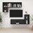 4 Piece Tv Cabinet Set Engineered Wood