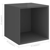 3 Piece Tv Cabinet Set Engineered Wood