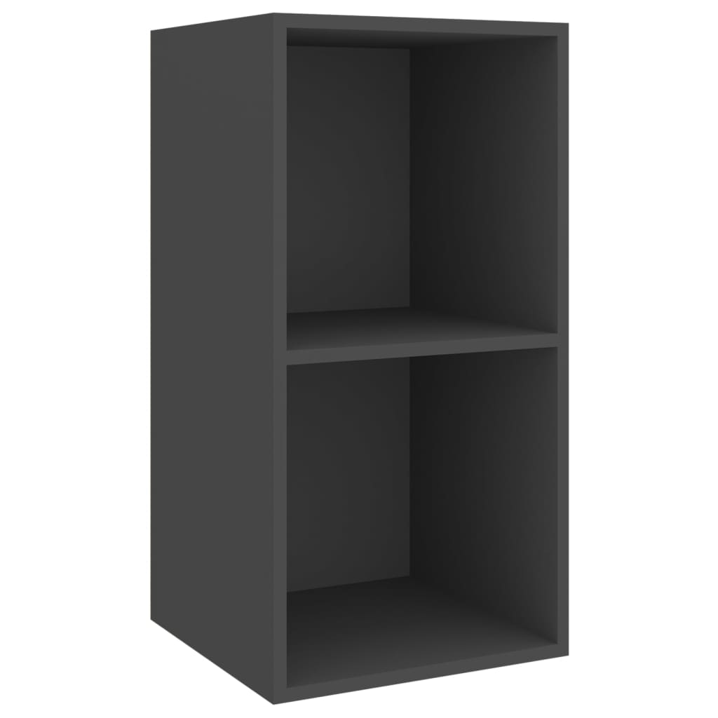 Wall-Mounted Tv Cabinets 2 Pcs Engineered Wood