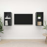 Wall-Mounted Tv Cabinets 2 Pcs Engineered Wood