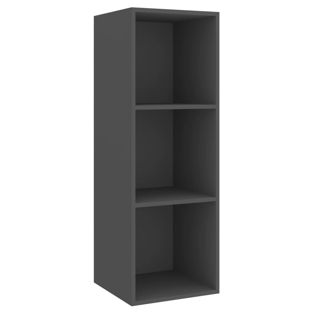 Wall-Mounted Tv Cabinets 2 Pcs Engineered Wood