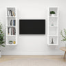 Wall-Mounted Tv Cabinets 2 Pcs Engineered Wood