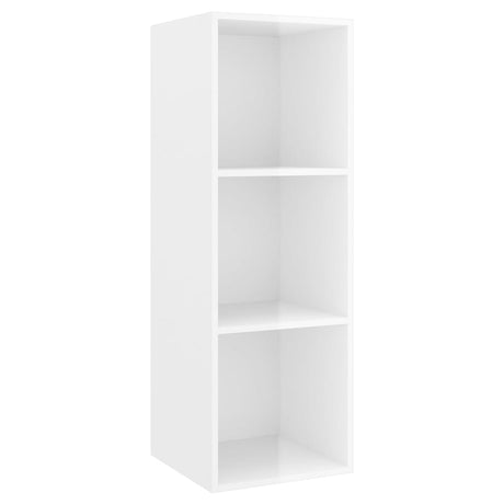 Wall-Mounted Tv Cabinets 4 Pcs Engineered Wood