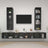 Wall-Mounted Tv Cabinets 4 Pcs Engineered Wood