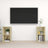 Tv Cabinets 2 Pcs 72X35X Engineered Wood