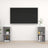 Tv Cabinets 2 Pcs 72X35X Engineered Wood