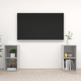 Tv Cabinets 2 Pcs 72X35X Engineered Wood