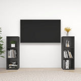 Tv Cabinets 2 Pcs 72X35X Engineered Wood