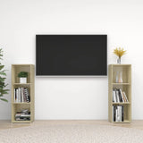 Tv Cabinets 2 Pcs 72X35X Engineered Wood