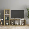Tv Cabinets 2 Pcs Engineered Wood