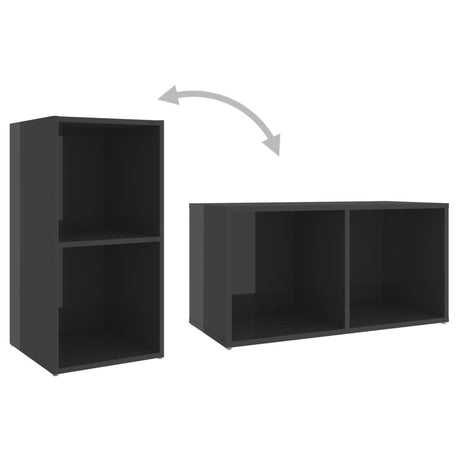 Tv Cabinets 2 Pcs Engineered Wood