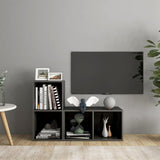 Tv Cabinets 2 Pcs Engineered Wood