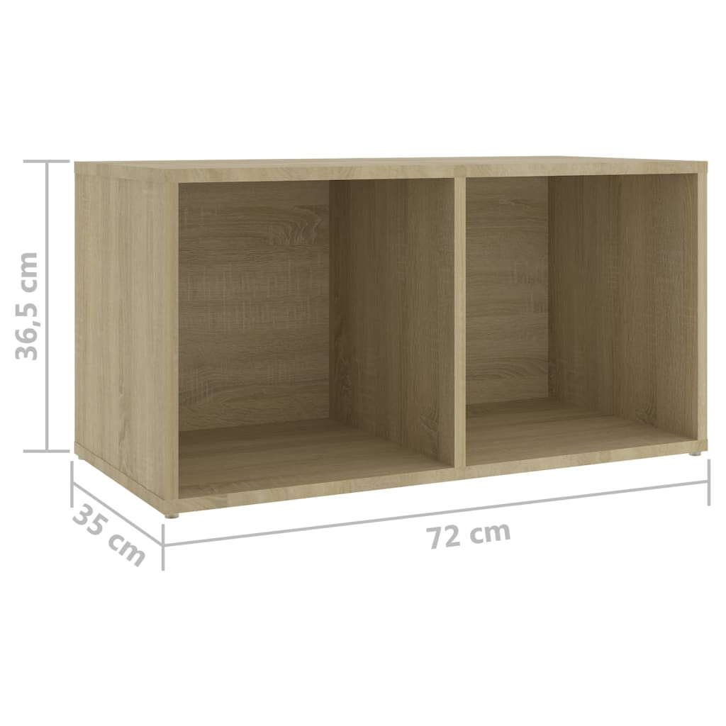 Tv Cabinets 4 Pcs 72X35X36.5 Cm Engineered Wood