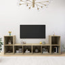 Tv Cabinets 4 Pcs 72X35X36.5 Cm Engineered Wood