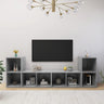 Tv Cabinets 4 Pcs 72X35X36.5 Cm Engineered Wood