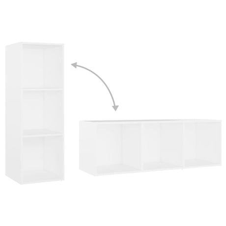 3 Piece Tv Cabinet Set Engineered Wood