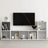3 Piece Tv Cabinet Set Engineered Wood