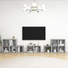 8 Piece Tv Cabinet Set Engineered Wood
