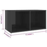 8 Piece Tv Cabinet Set Engineered Wood