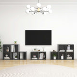8 Piece Tv Cabinet Set Engineered Wood