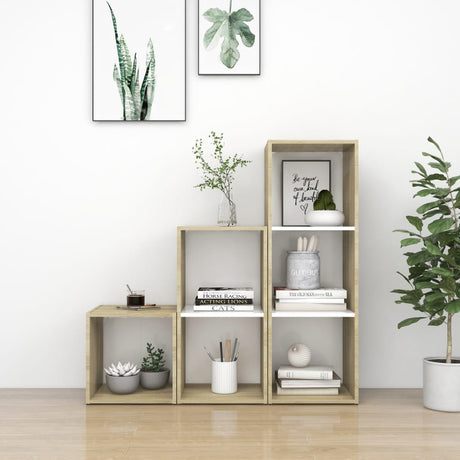 3 Piece Tv Cabinet Set Engineered Wood