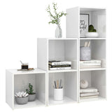 3 Piece Tv Cabinet Set Engineered Wood