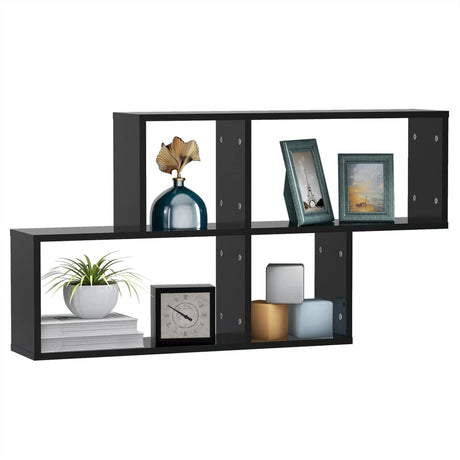 Wall Shelf 100X18X53 Cm Engineered Wood
