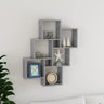 Wall Cube Shelf 78X15X93 Cm Engineered Wood