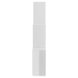 Wall Cube Shelf 78X15X93 Cm Engineered Wood