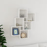 Wall Cube Shelf 78X15X93 Cm Engineered Wood