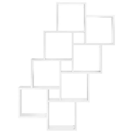 Wall Cube Shelf 90X15X119 Cm Engineered Wood