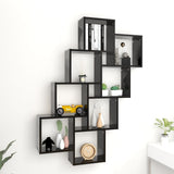Wall Cube Shelf 90X15X119 Cm Engineered Wood