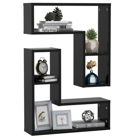 Wall Shelf 2 Pcs 50X15X50 Cm Engineered Wood