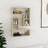 Wall Shelf 2 Pcs 50X15X50 Cm Engineered Wood