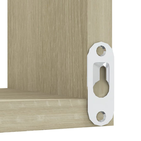 Wall Corner Shelf 40X40X50 Cm Engineered Wood