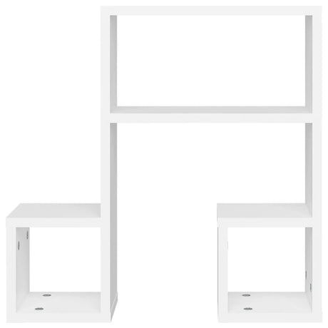 Wall Shelf 2 Pcs 50X15X50 Cm Engineered Wood