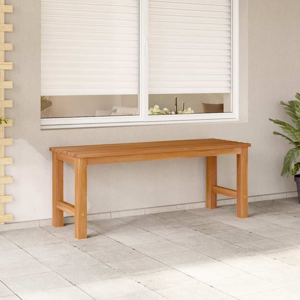 Garden Bench 180 Cm Solid Teak Wood