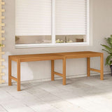 Garden Bench 180 Cm Solid Teak Wood