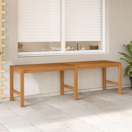 Garden Bench 180 Cm Solid Teak Wood