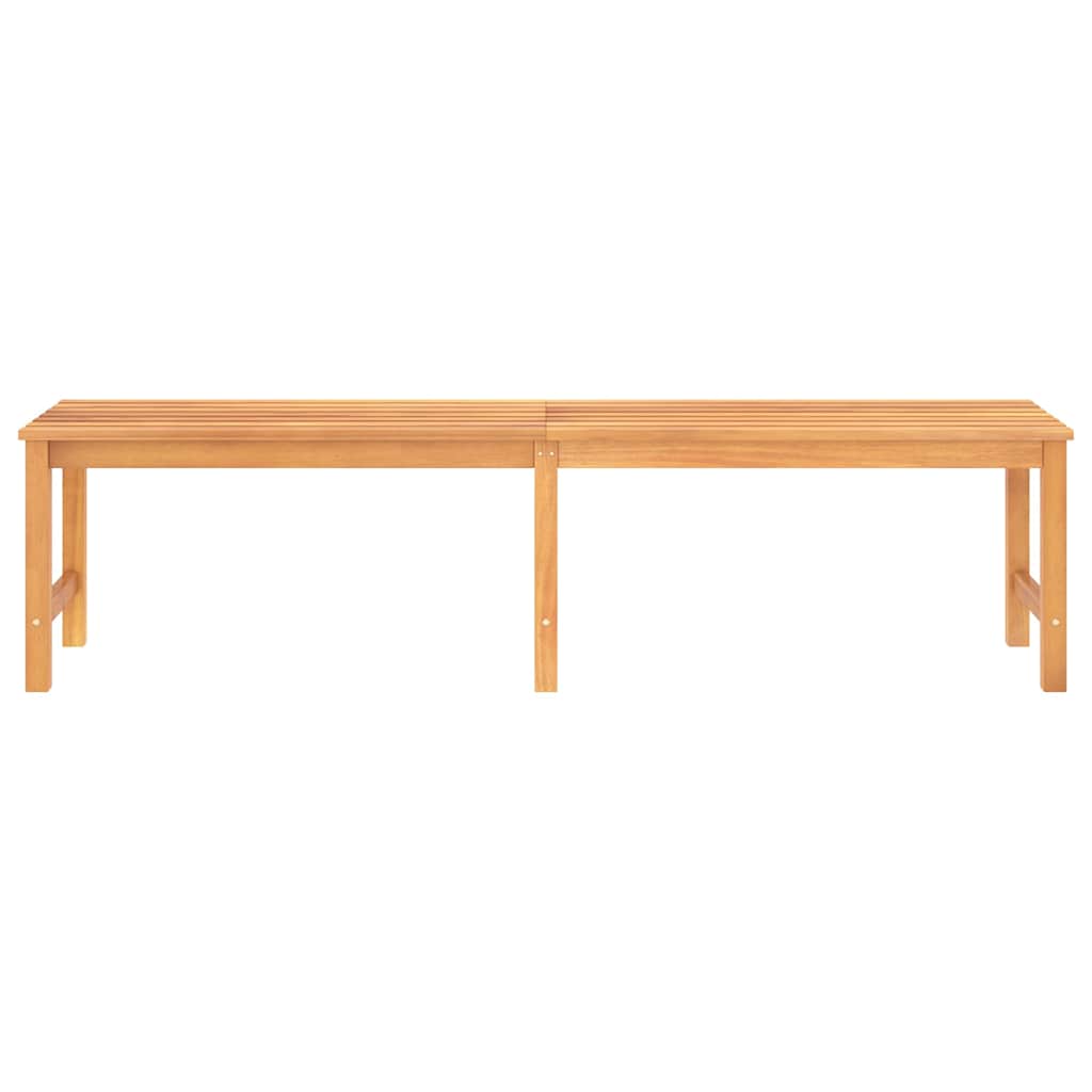 Garden Bench 180 Cm Solid Teak Wood