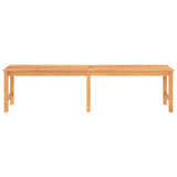Garden Bench 180 Cm Solid Teak Wood