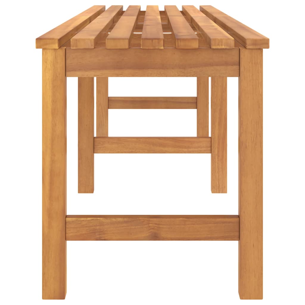 Garden Bench 180 Cm Solid Teak Wood