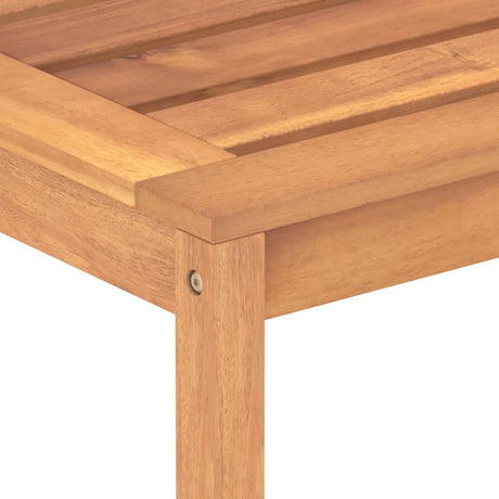 Garden Bench 114 Cm Solid Teak Wood