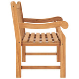Garden Bench 114 Cm Solid Teak Wood