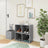 Hall Shoe Cabinet 105X35.5X70 Cm Engineered Wood