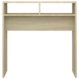 Console Table Sonoma Oak 78x30x80 cm Engineered Wood
