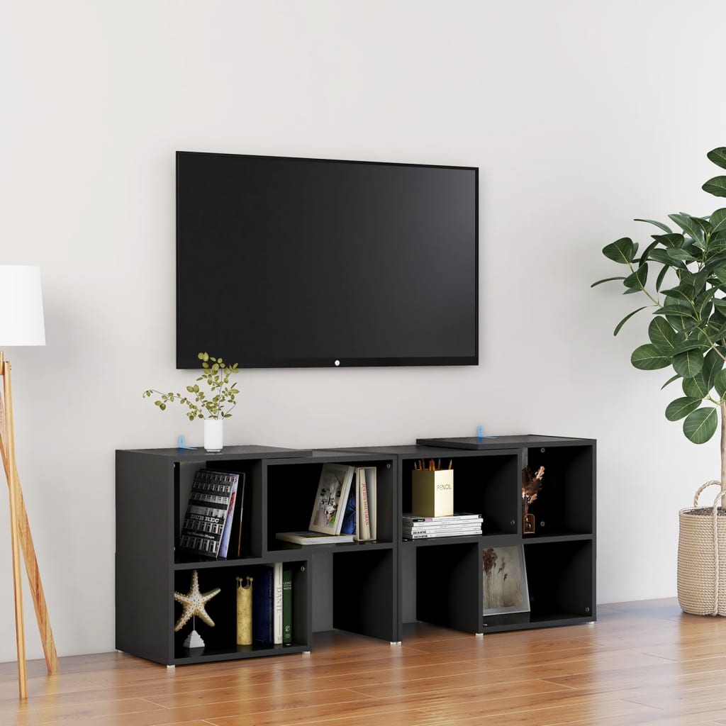 Tv Cabinet 104X30X52 Cm Engineered Wood