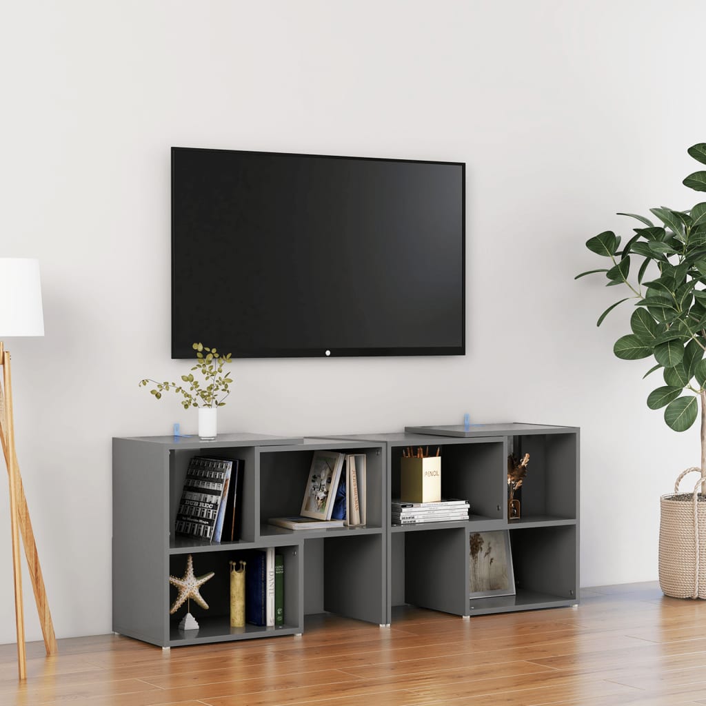 Tv Cabinet 104X30X52 Cm Engineered Wood