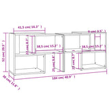 Tv Cabinet 104X30X52 Cm Engineered Wood