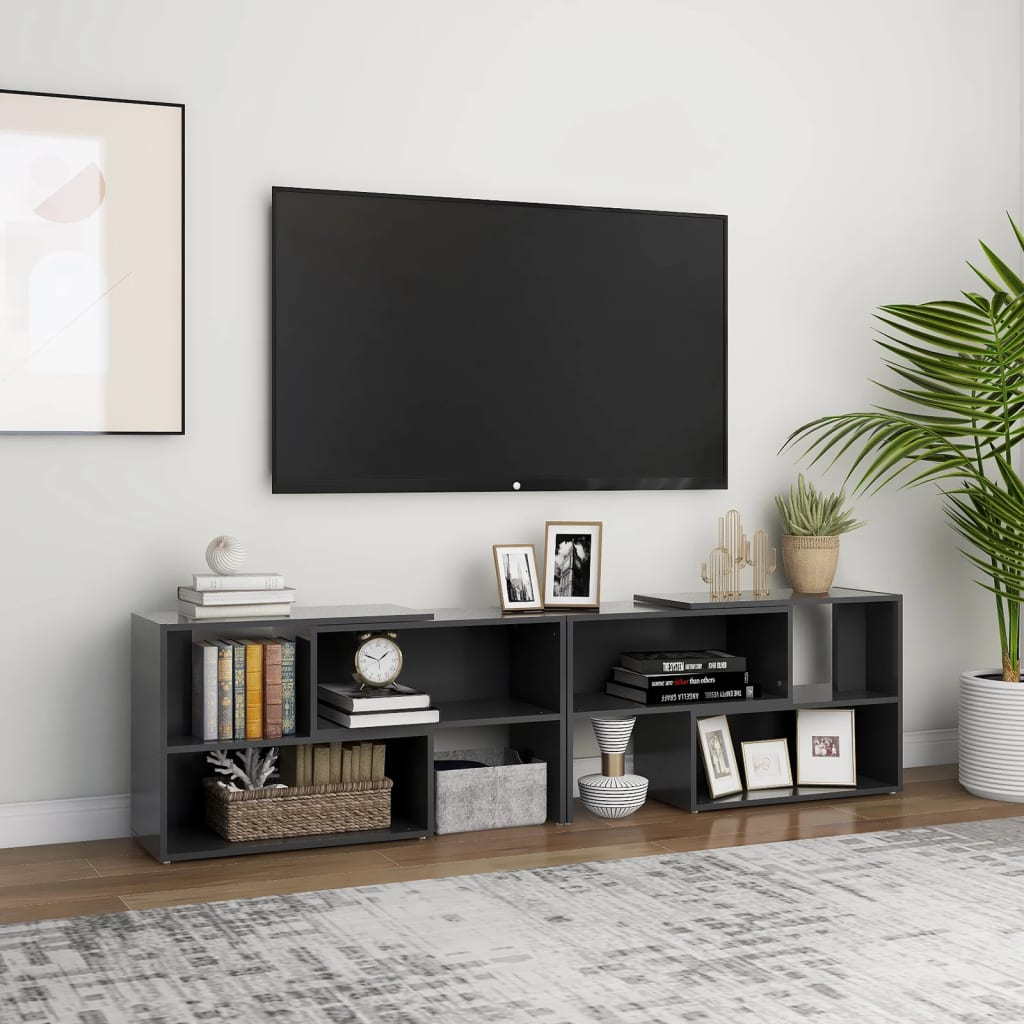 Tv Cabinet 104X30X52 Cm Engineered Wood